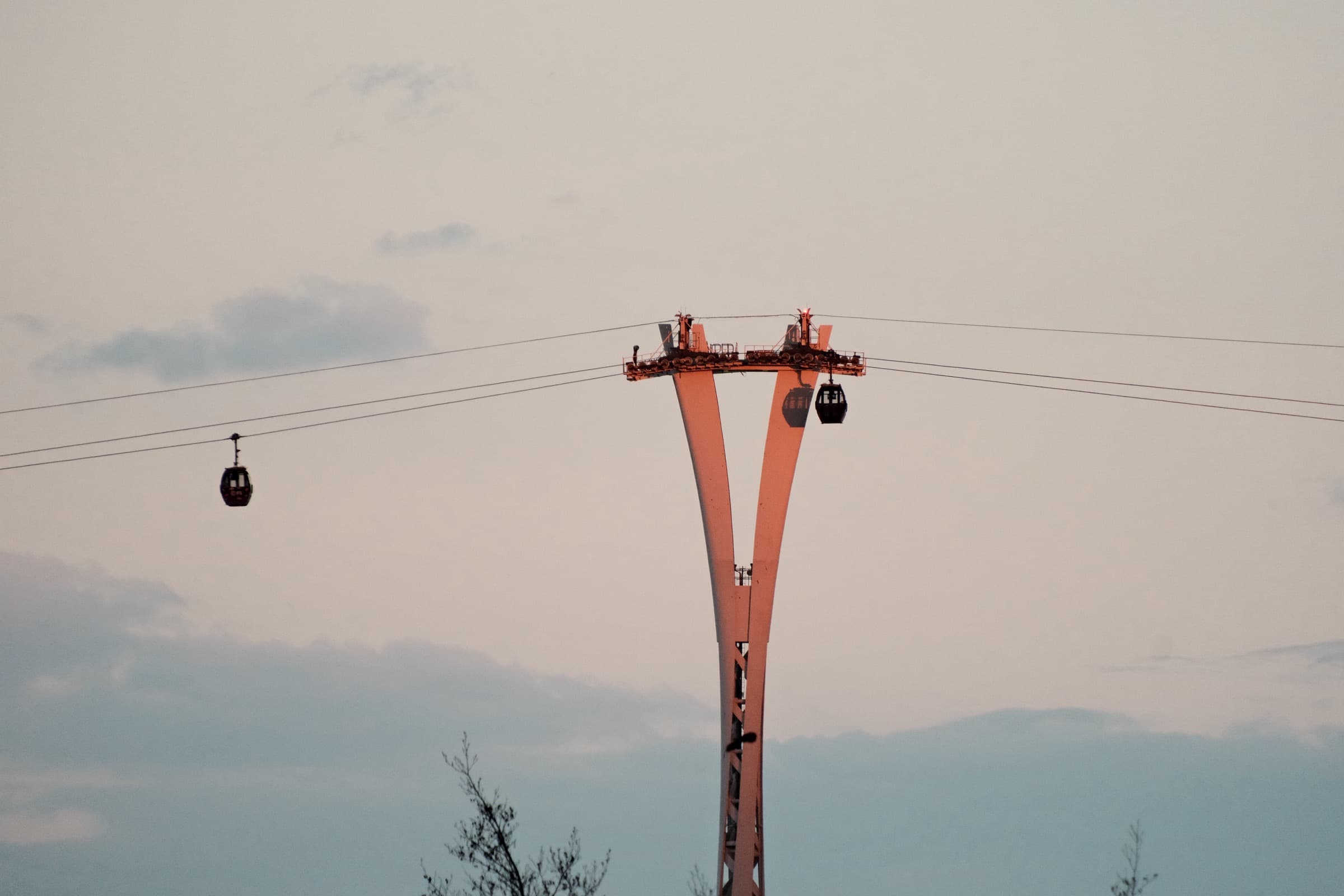 Cable Car Sunset