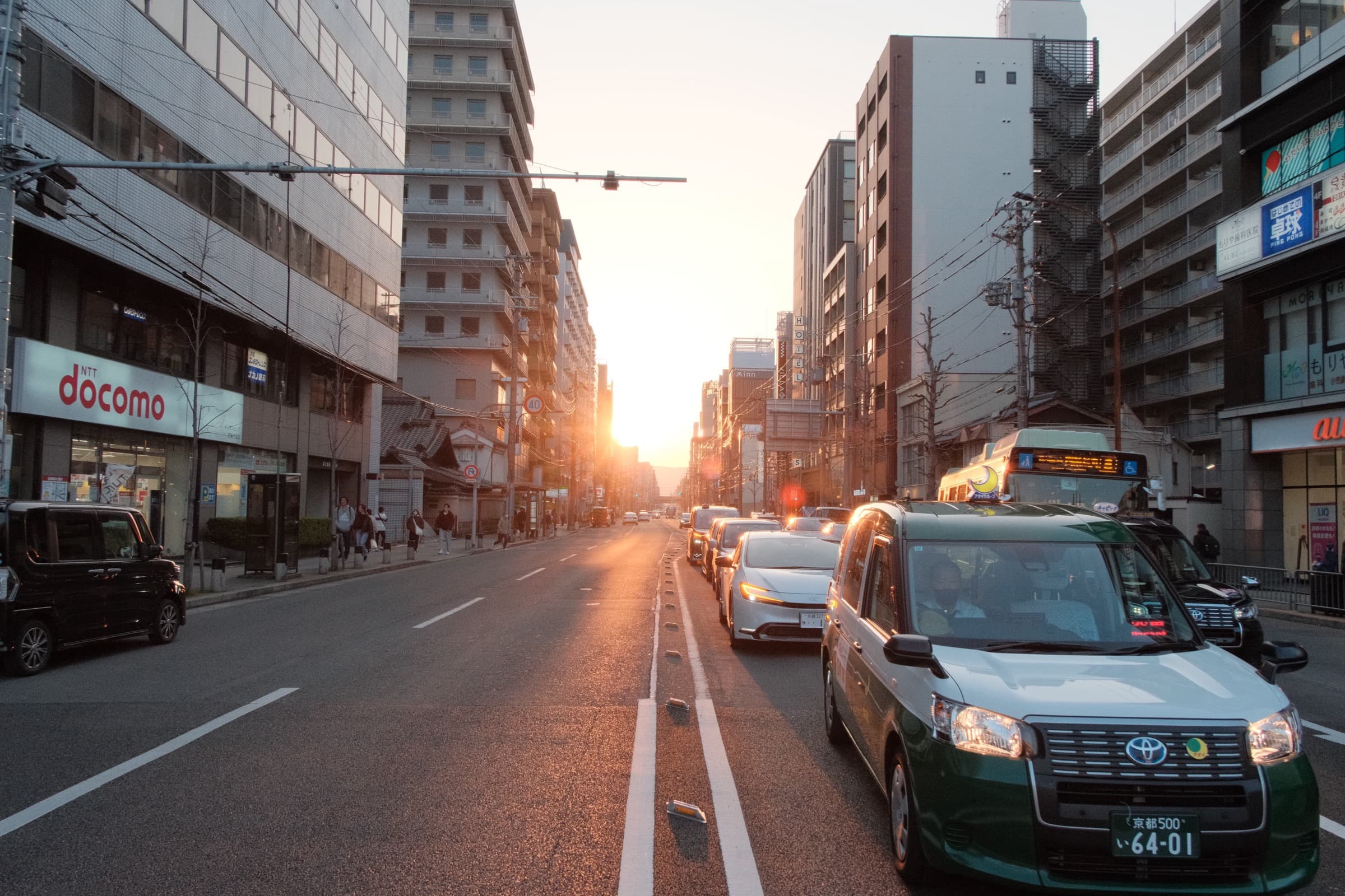 Golden Hour Traffic